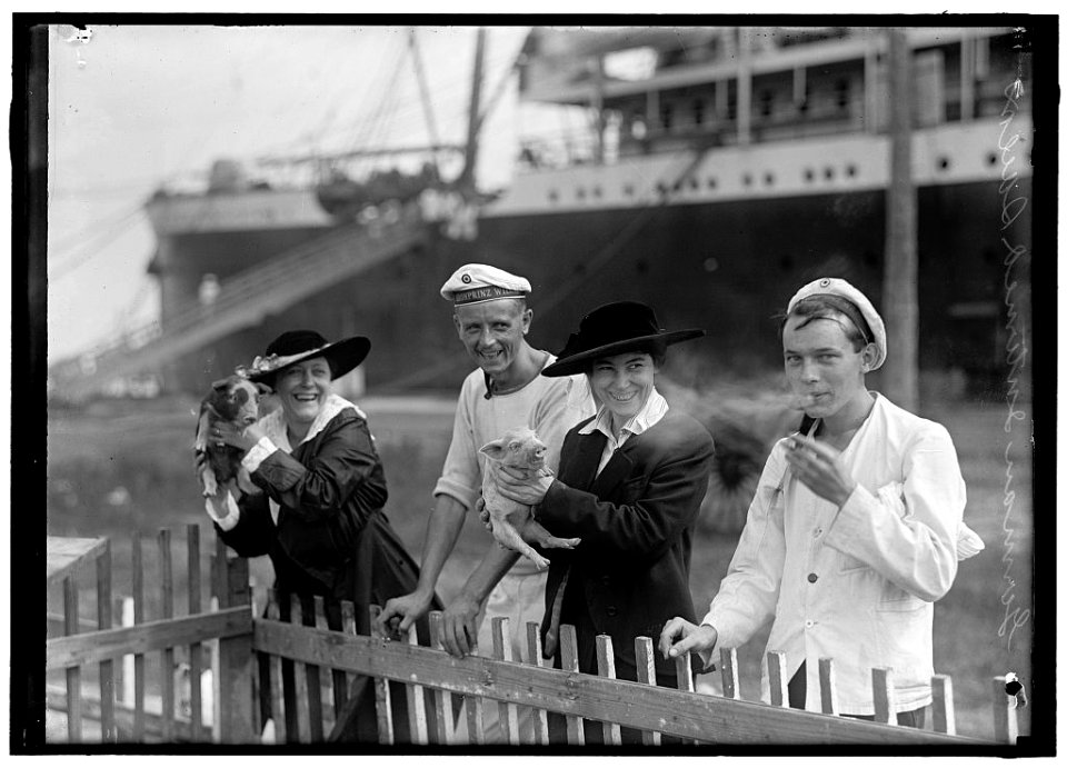 GERMAN SAILORS INTERNED IN U.S. LCCN2016867488