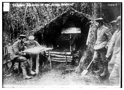 German soldiers in the Aisne District LCCN2014703675 photo