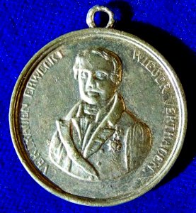 German State Saxony March Revolution Medal Braun Government 1848, obverse