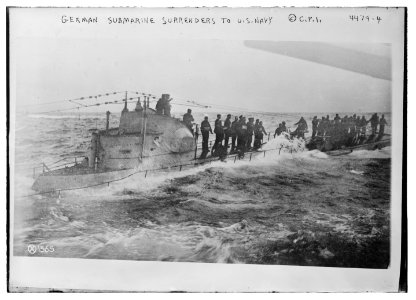 German submarine surrenders to U.S. Navy LCCN2014706307