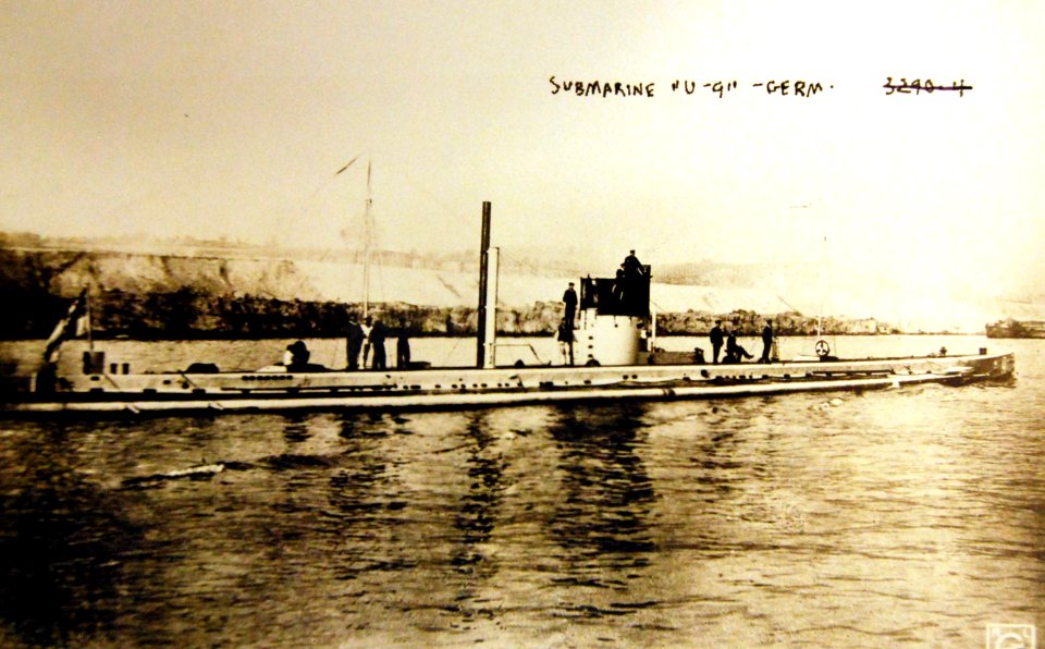 German submarine, U-9, WWI (30028160570)