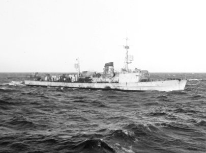 German Torpedo Boat T 21 at sea on 2 July 1946