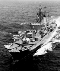 German training ship Deutschland (A59) off the Hawaiian coast on 5 June 1974