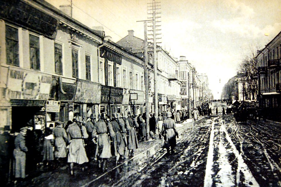 German Troops in Minsk after the occupation, WWI (29377100626)