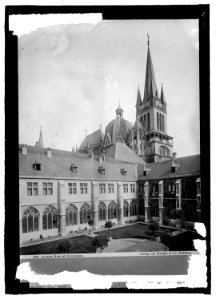 Germany, Aachen. (...) la Chapel Cathedral with Cloister LCCN2016821625