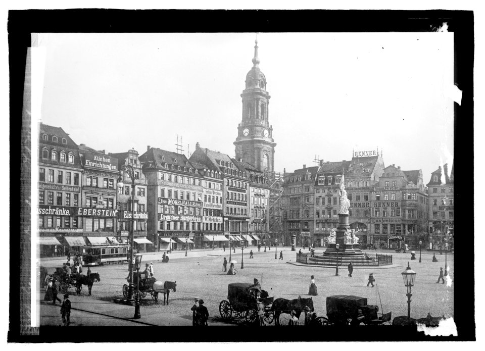 Germany, Dresden. Old Market LCCN2016821624