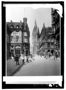 Germany, Hanover. Market, church (...) LCCN2016821518