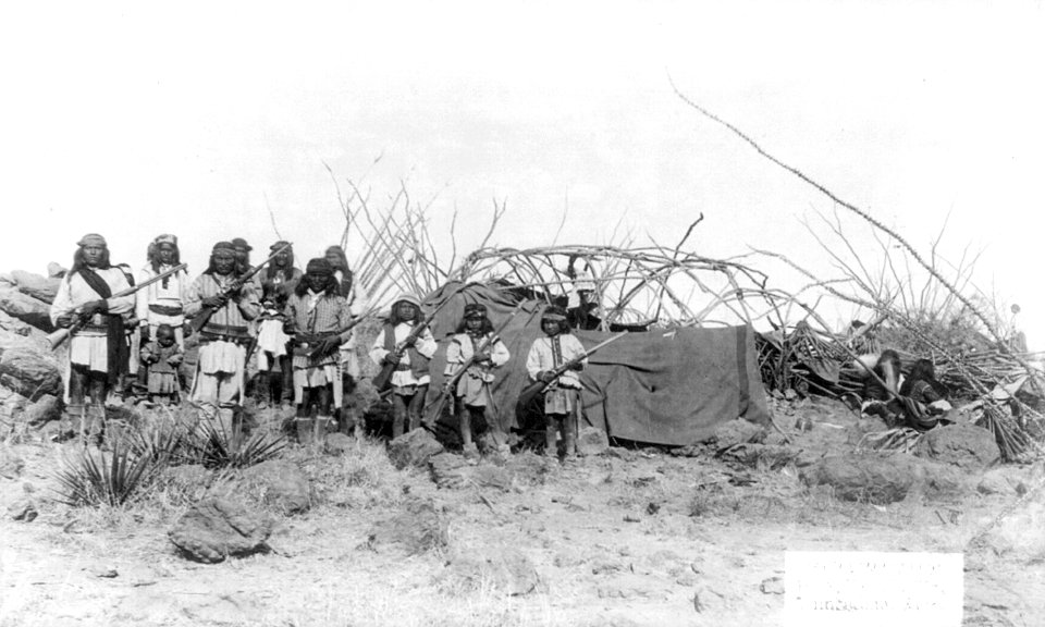 Geronimo camp March 27, 1886