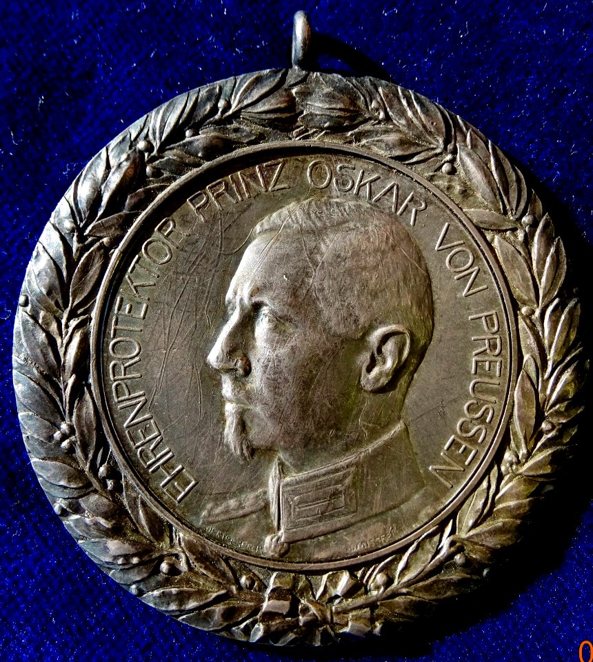 Germany, Oskar von Preussen 1930 Shooting Medal Barnim - Altlandsberg, obverse