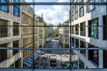 Window glass building