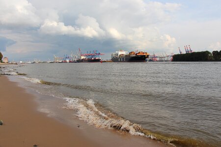 Hamburg container maritime photo