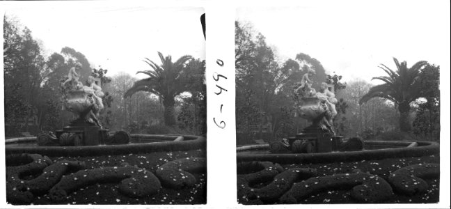 Gerro d ' un parc de Barcelona