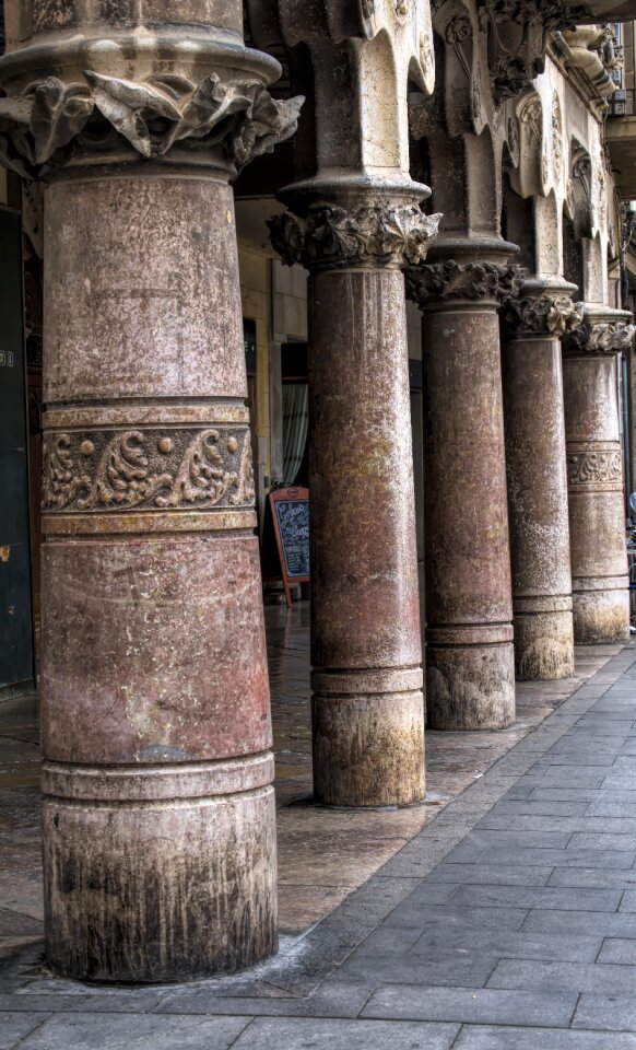 Ancient building landmark