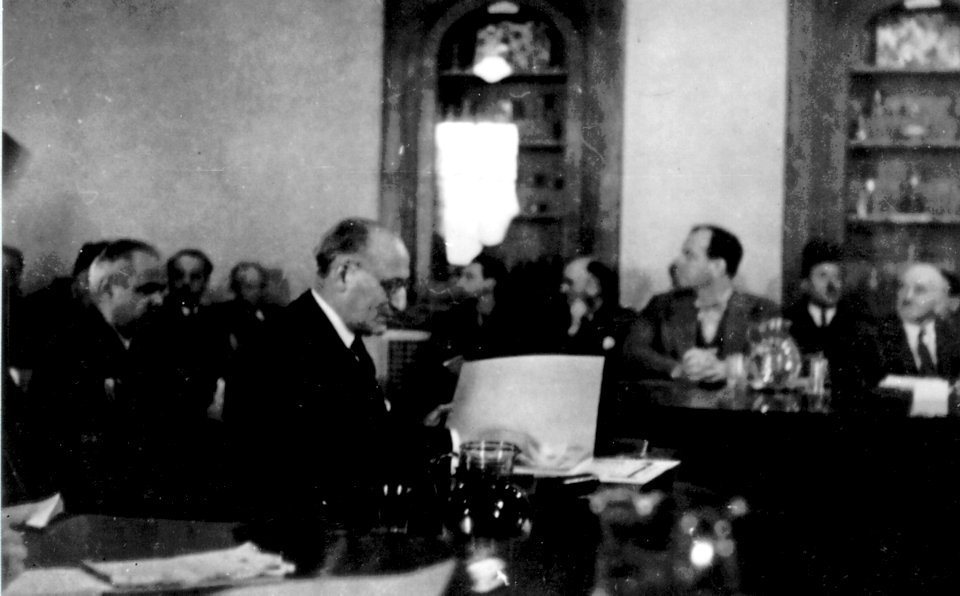 Eliezer Siegfried Hoofien at Anglo-American Committee