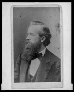 Eliah Washburn Coy, educator, head-and-shoulders portrait, facing left LCCN2005696327