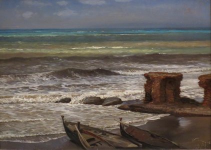 Elihu Vedder - 'Waves at Palo', 1874, High Museum