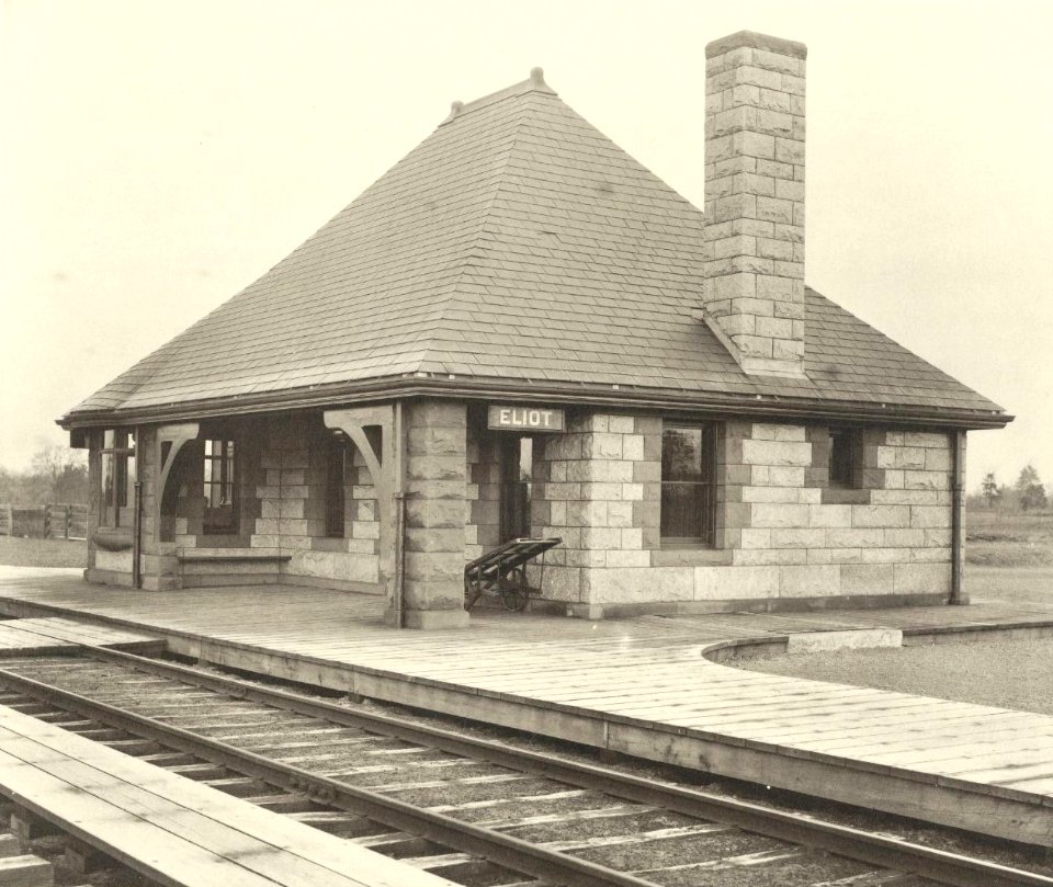 Eliot station from Houghton collection