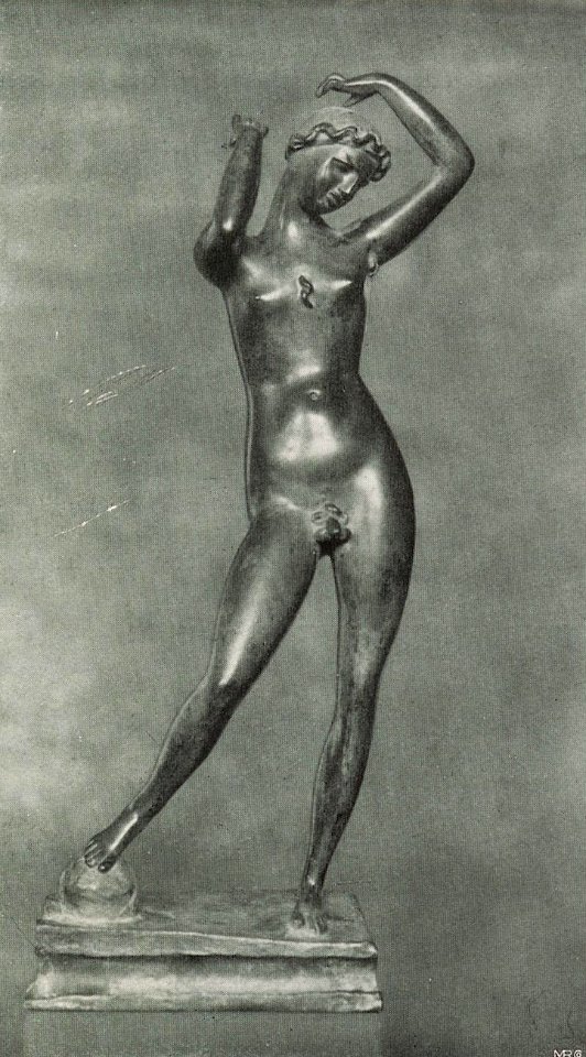Elie Nadelman - Kleinplastik in Bronze