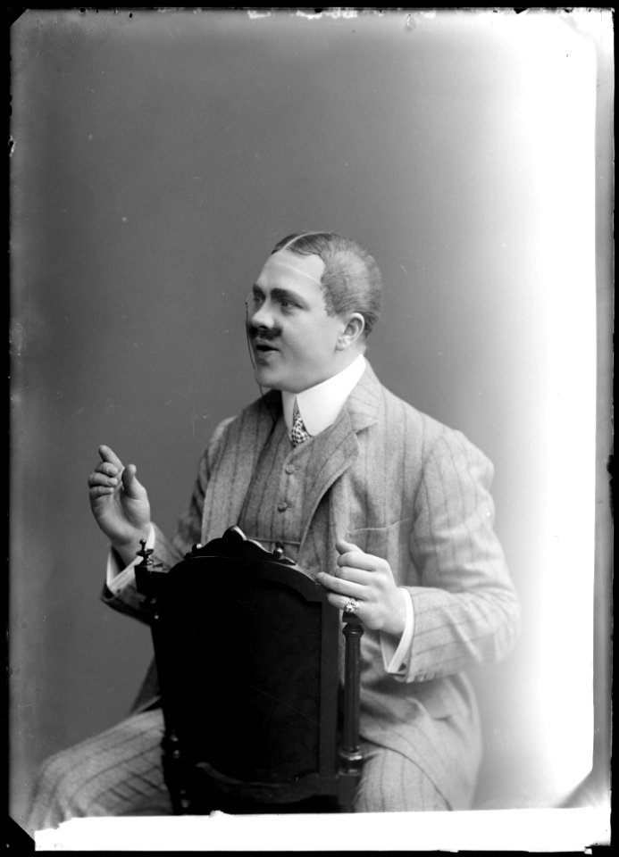 Elis Ellis in Reif von Reiflingen at Dramatiska teatern 1905 - SMV - NE012
