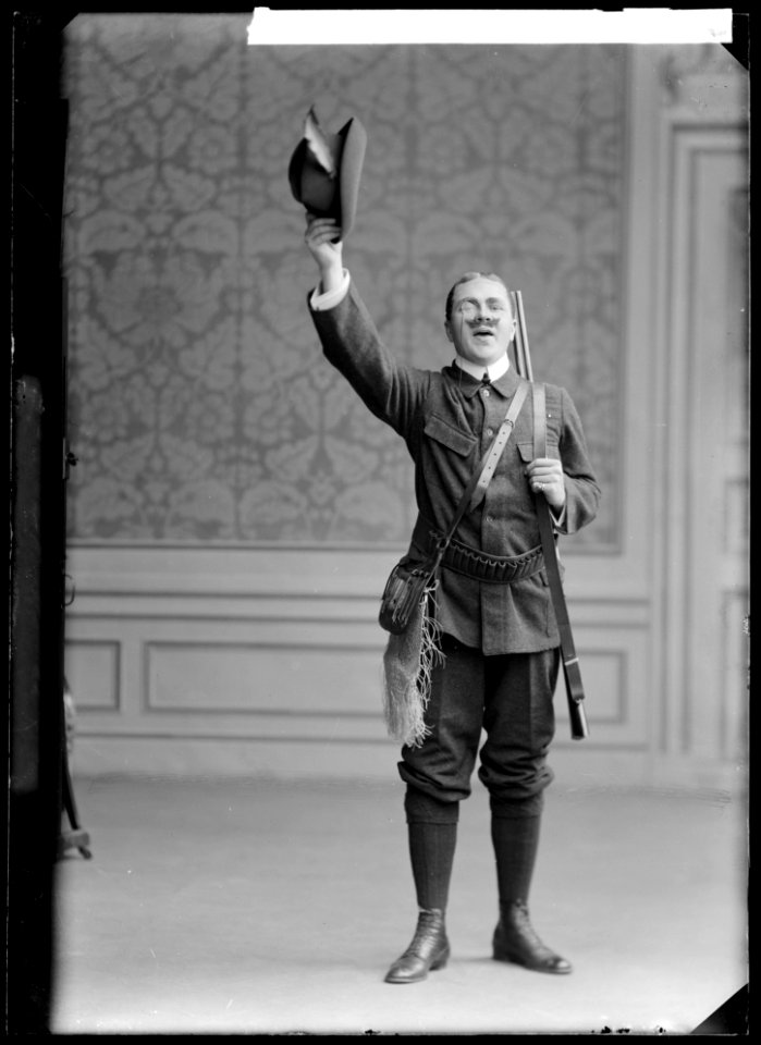 Elis Ellis in Reif von Reiflingen at Dramatiska teatern 1905 - SMV - NE011