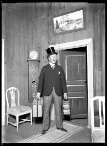 Elis Ellis in Sten Stensson Steen från Eslöv at Södra teatern 1907 - SMV - NE007