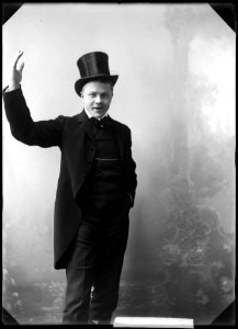 Elis Ellis in Stockholmsluft at Södra teatern 1904 - SMV - NE008