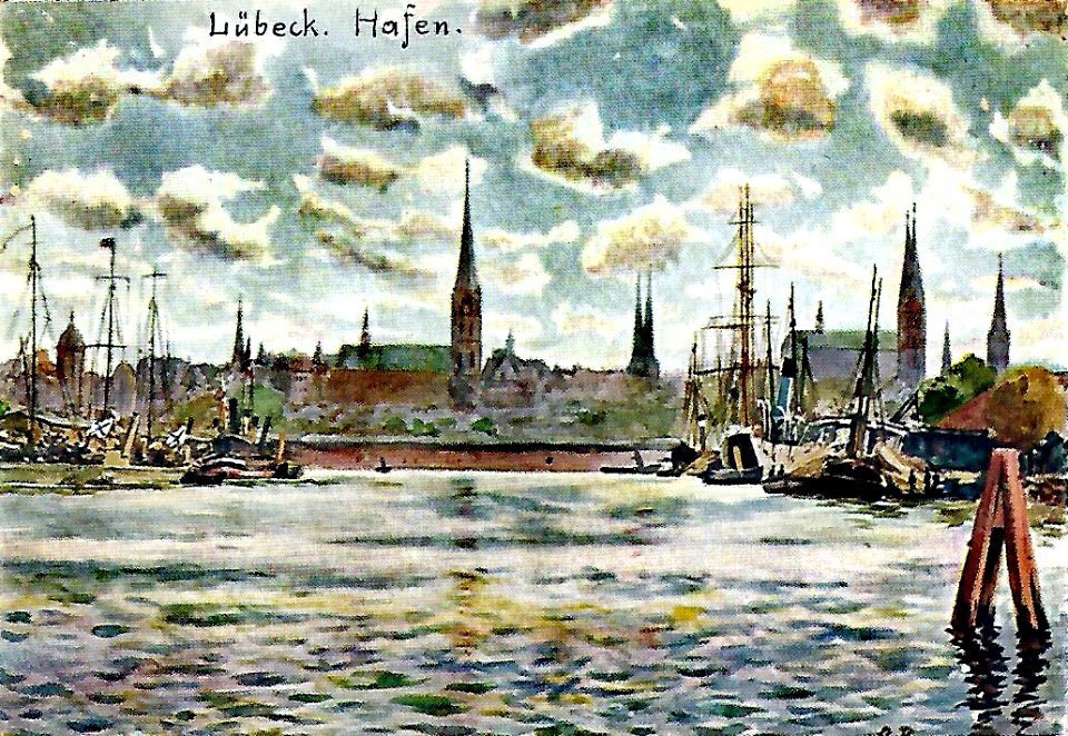 Elisabeth Reuter - Hafen von Lübeck