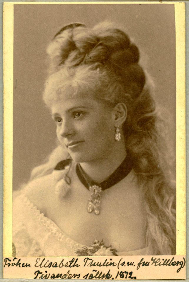 Elisabeth Thulin, porträtt - SMV - H8 153