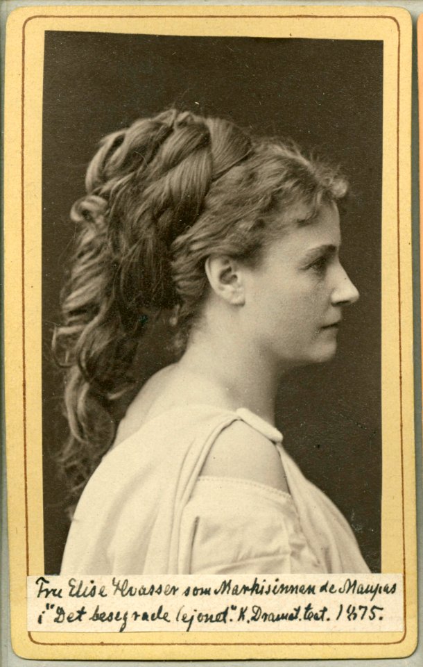 Elise Hwasser, rollporträtt - SMV - H4 137