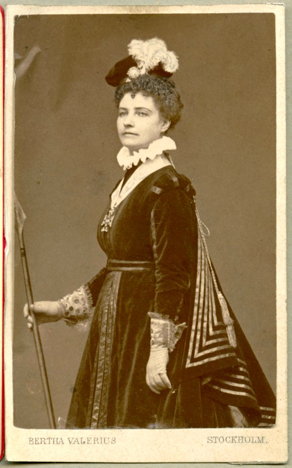 Elise Hwasser, rollporträtt - SMV - H4 144