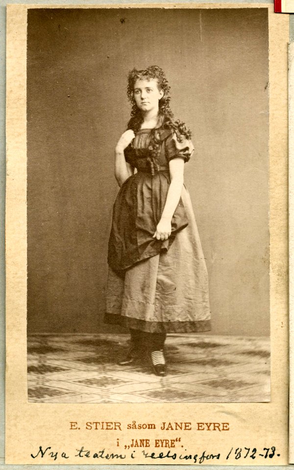 Elise Stier, rollporträtt - SMV - H7 165