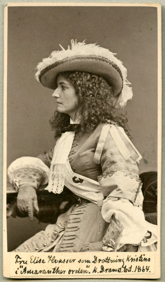 Elise Hwasser, rollporträtt - SMV - H4 134