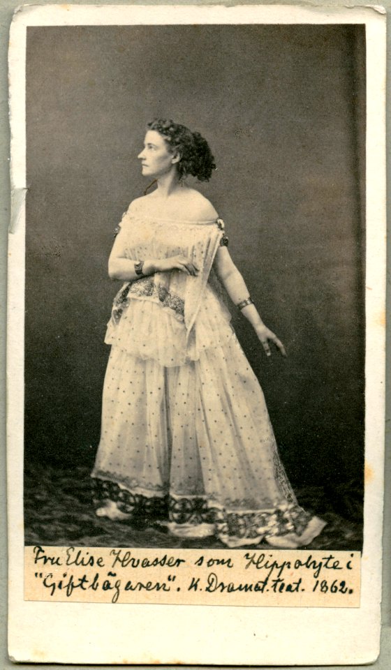 Elise Hwasser, rollporträtt - SMV - H4 131