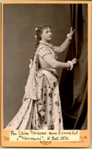 Elise Hwasser, rollporträtt - SMV - H4 139