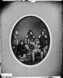 Elisha K. Kane and group of explorers - NARA - 528349