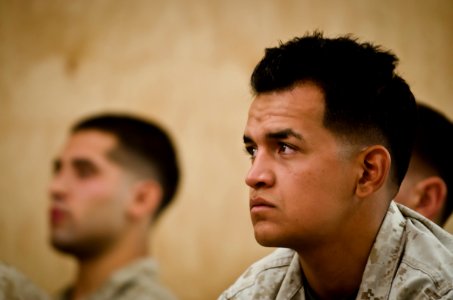 Elite dog handler honored at Camp Leatherneck 111008-N-TH989-408