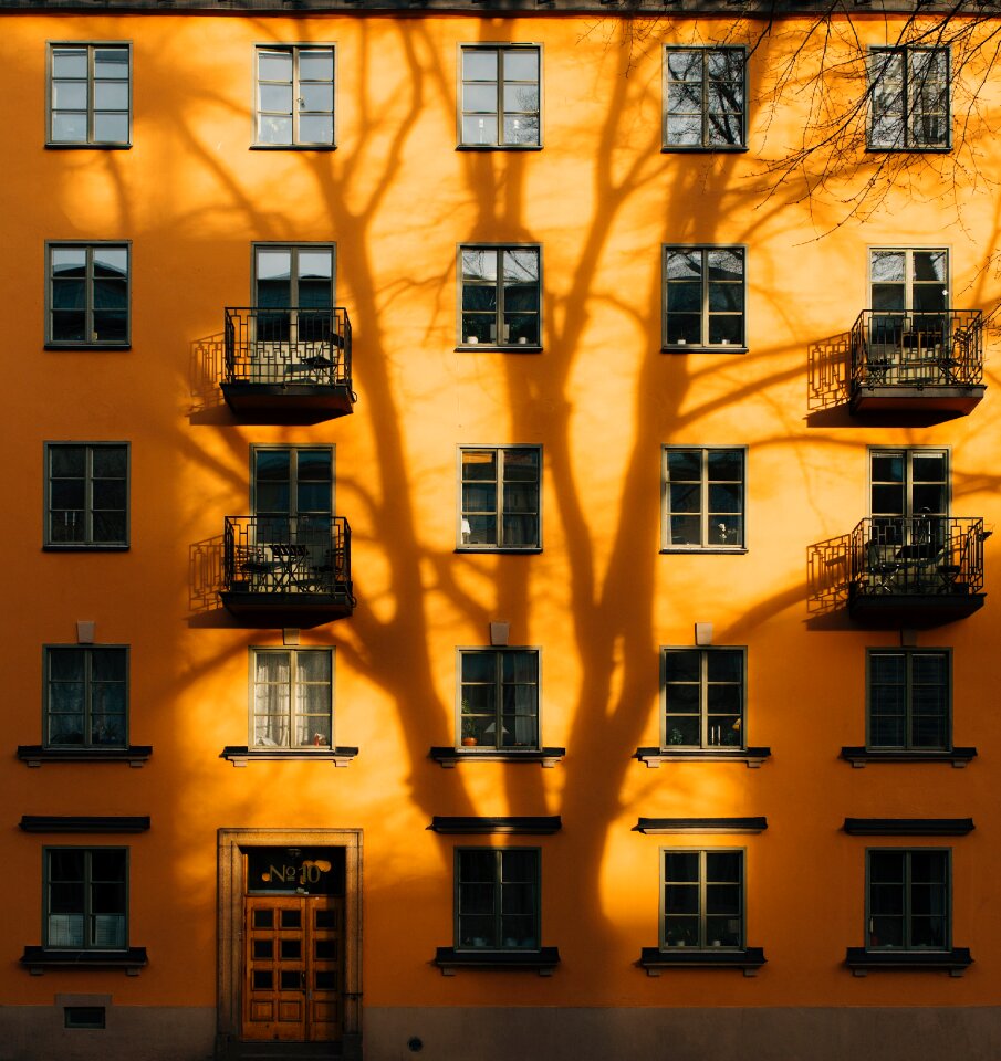 Design facade sunny