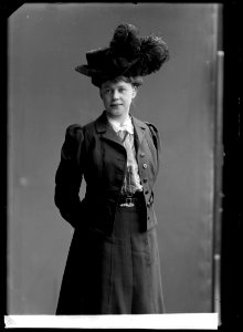 Ella Lennartsson, actor, undated portrait - SMV - GL048