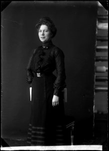 Ella Pettersson, actor, undated portrait - SMV - GP036