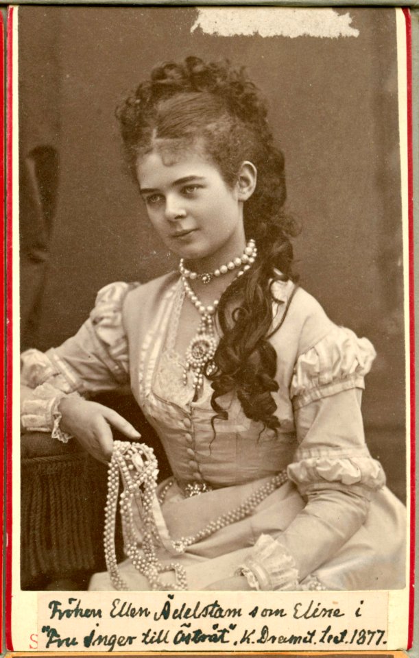 Ellen Ädelstam, rollporträtt - SMV - H9 093