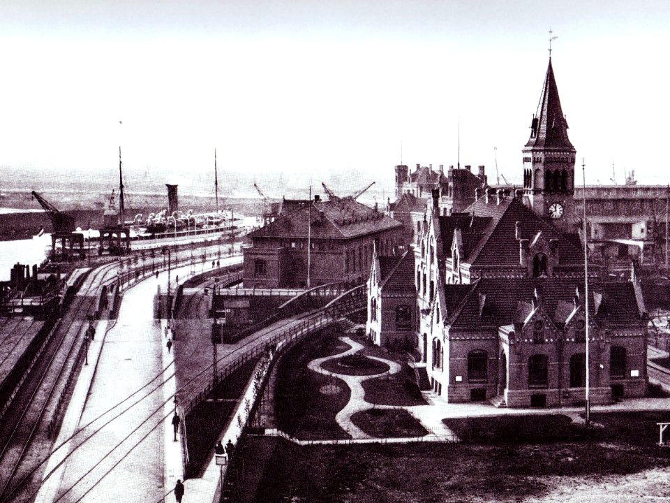 Ellerholzhafen2 Hamburg um 1900