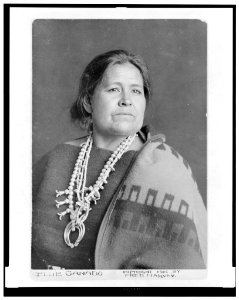 Ellie Ganado, head-and-shoulders portrait, facing slightly right LCCN95510225