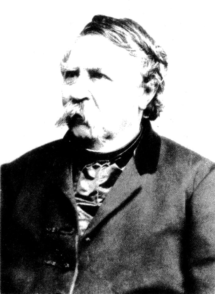 Ellinger Portrait of Ferenc Deák 1870s A