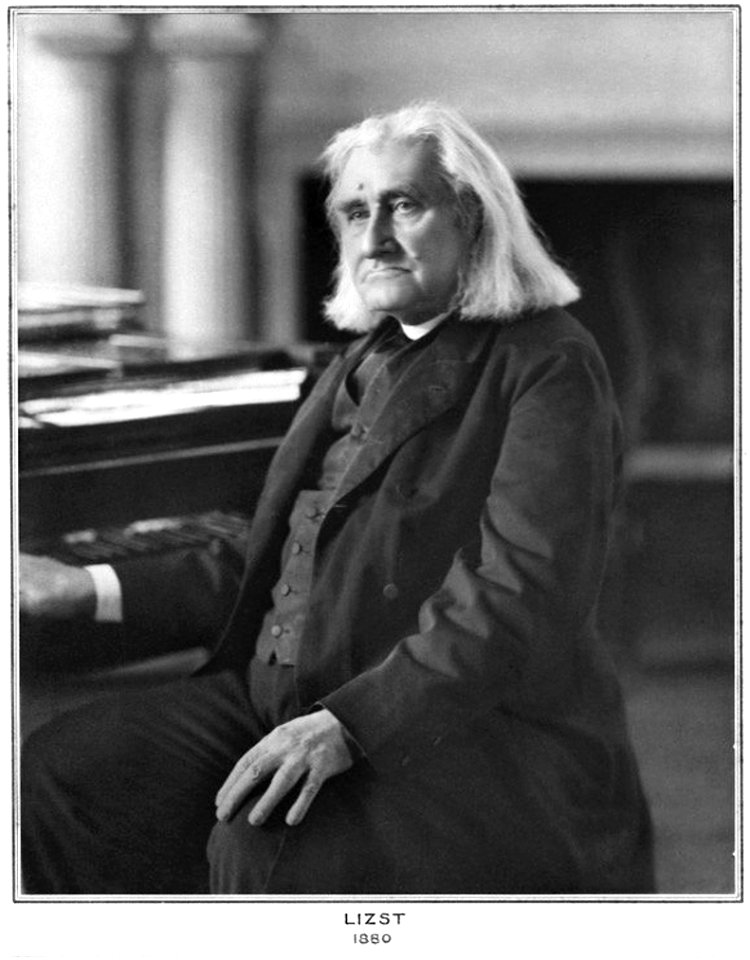 Elliott & Fry Portrait of Franz Liszt 1880