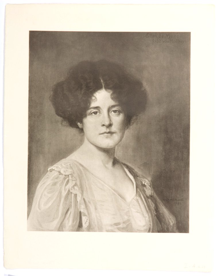 Ellen von Hallwyl - Hallwylska museet - 104899