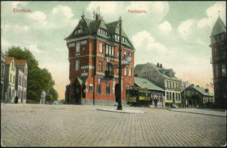 Ellerbeker Rathaus in der Annenstraße (später Wahlestraße) (Kiel 28.186)
