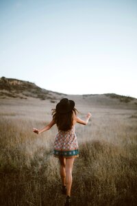 Alone outdoor grassland photo