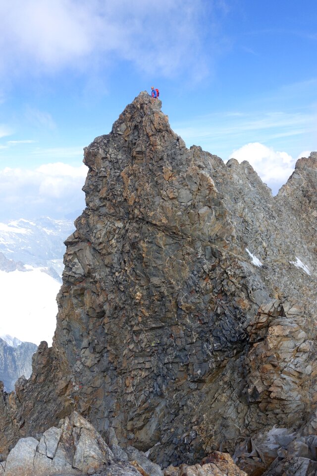 High alps mountains high-altitude mountain tour