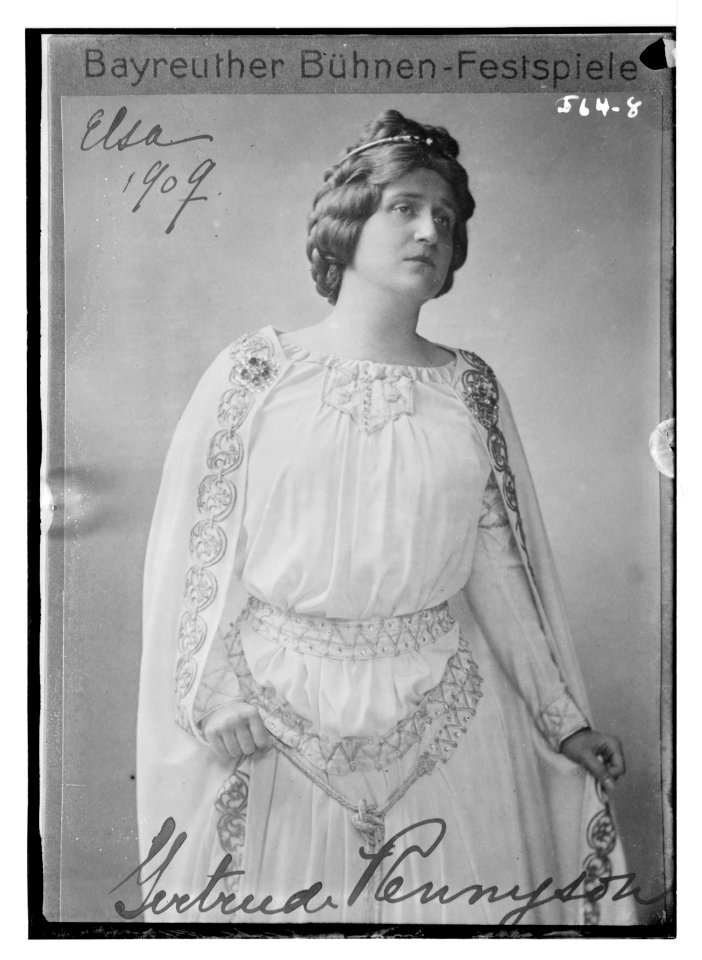 Elsa, Gertrude Rennyson, Bayreuther Buhnen-Festspiele LCCN2014682661