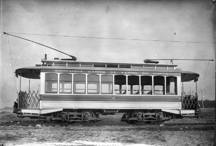 Eléctrico da Companhia Carris de Ferro do Porto